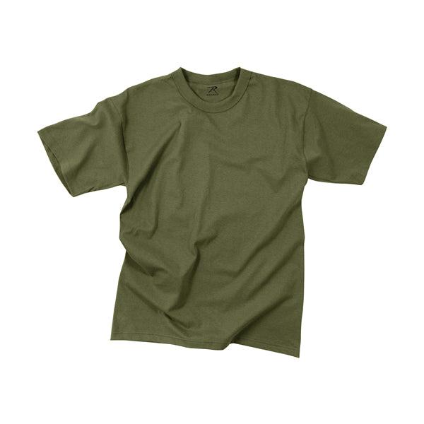 Camiseta funcional verde Rothco Moisture Wicking manga corta