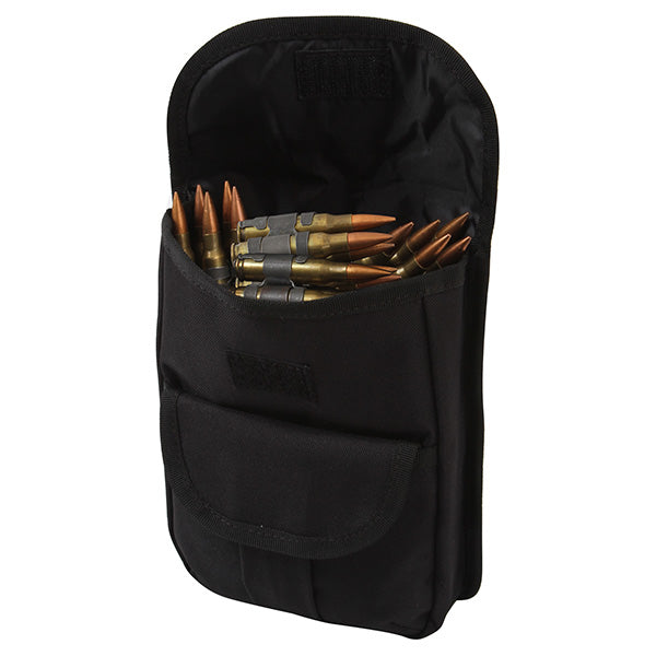 Funda MOLLE para munición negra 20 x 16 x 5 cm 600D poliéster