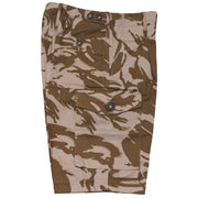 Pantalones cortos británicos COMBAT DPM Desert, 33% algodón, 67% poliéster, camuflaje de desierto