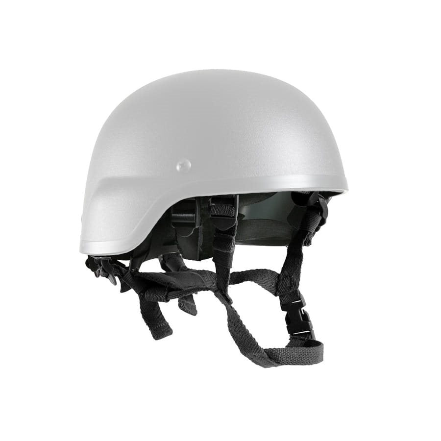 Barbuquejo para casco MICH negro ROTHCO, sistema de sujeción de cuatro puntos y correas ajustables