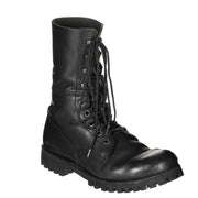 Botas austríacas Kampfstiefel altas de cuero usadas