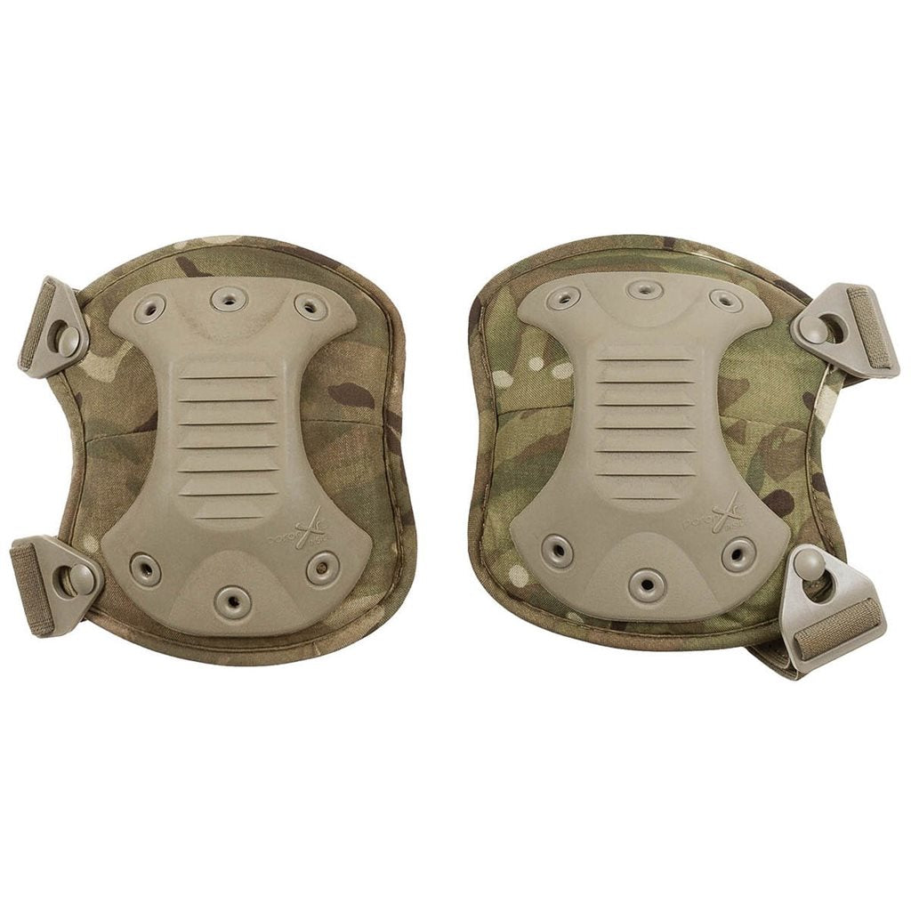 Protectores de rodilla VIRTUS Source Poron XRD en camuflaje MTP (usados)