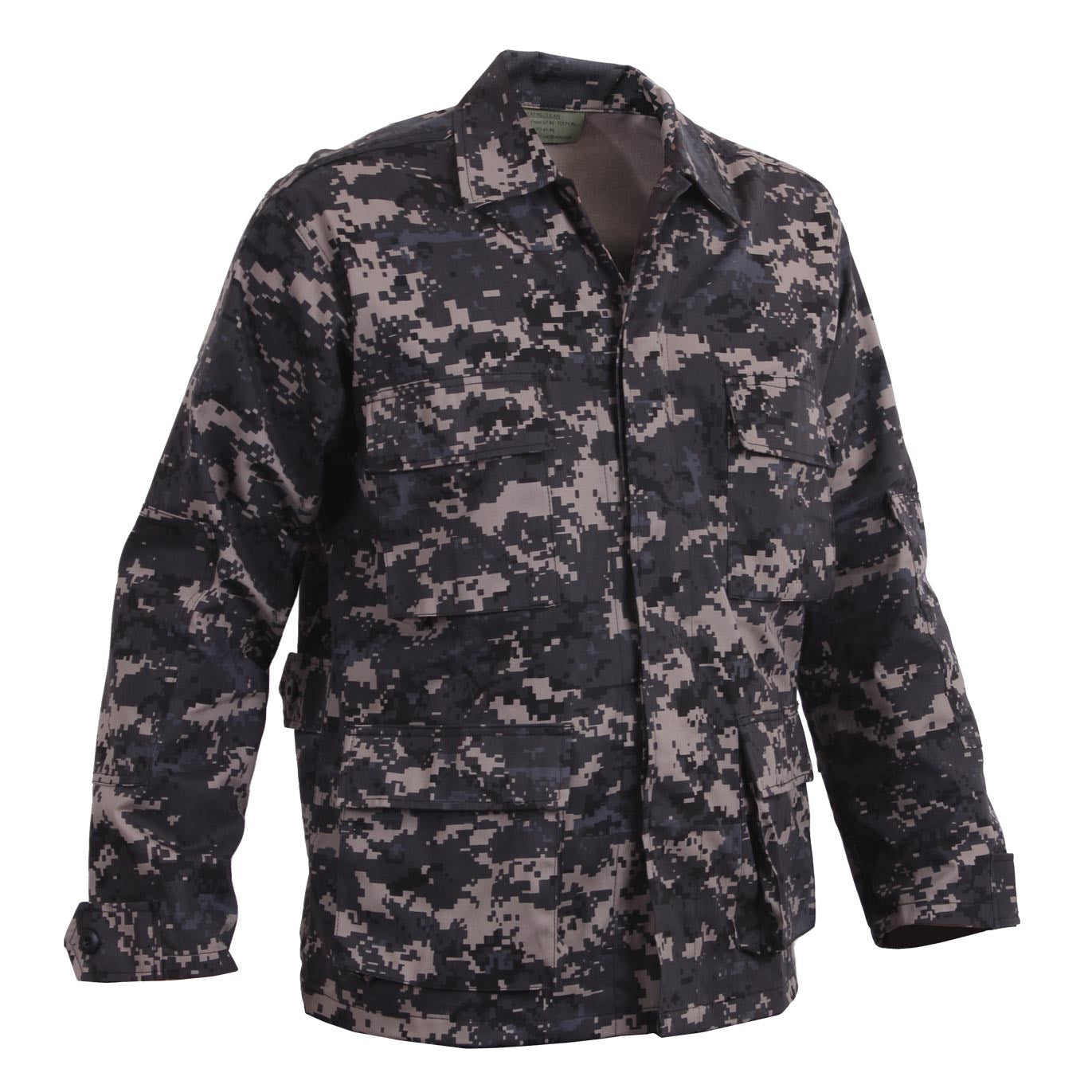 Blusa tipo BDU Rothco Digital Urban, alta calidad y estabilidad de color
