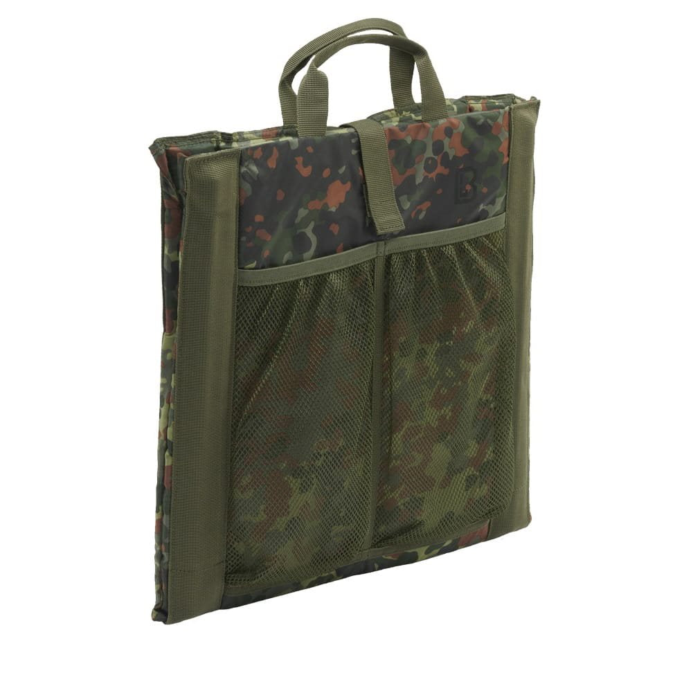 Podsedák FOLDABLE skládací WOODLAND, cojín plegable de poliéster resistente para sentarse en el suelo