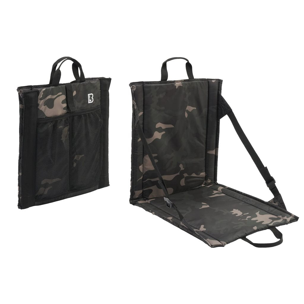 Cojín plegable Woodland de poliéster resistente, plegado