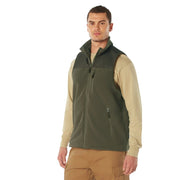 Chaleco fleece táctico SPEC OPS verde, cálido y perfil bajo