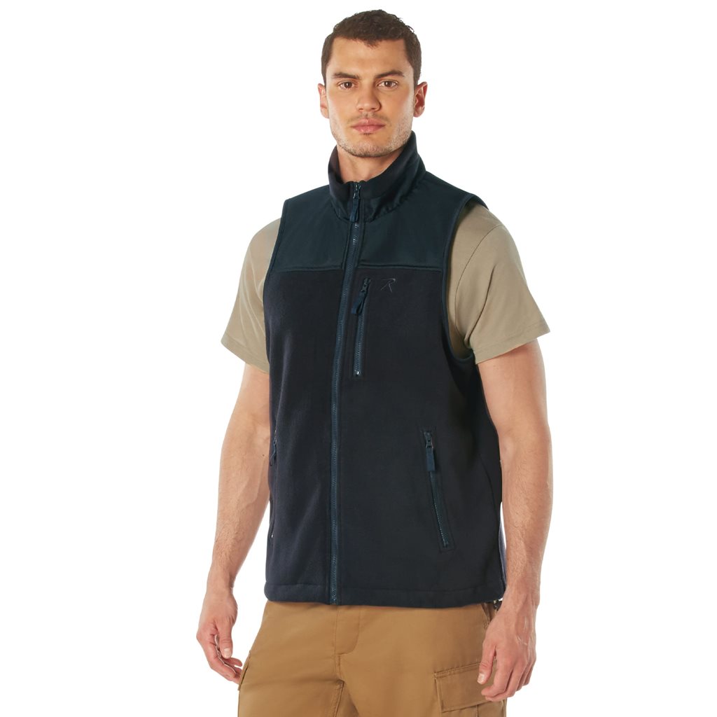 Chaleco fleece tactico SPEC OPS, cálido y de bajo perfil