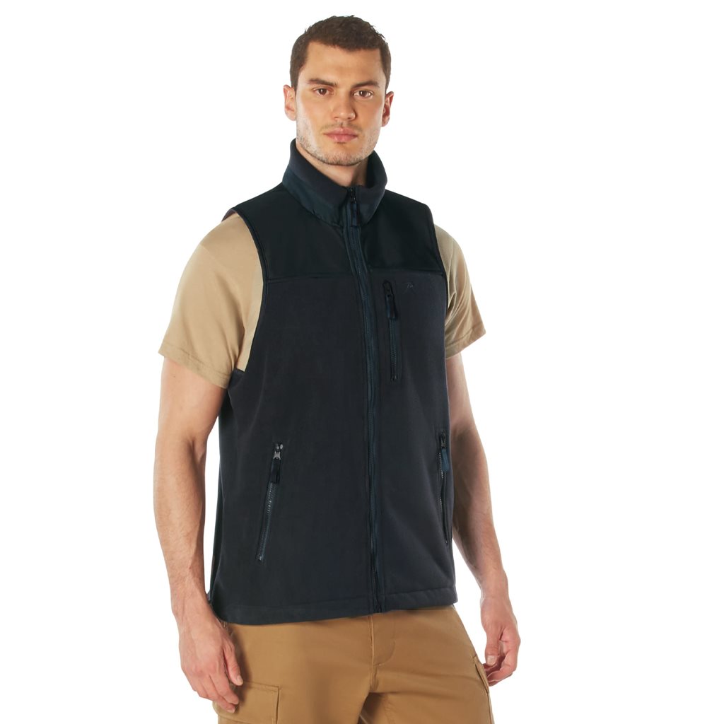 Chaleco fleece tactico SPEC OPS, cálido y de bajo perfil