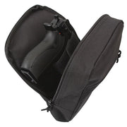 Funda para arma MOLLE negra para porte oculto con cremallera y bolsillo exterior