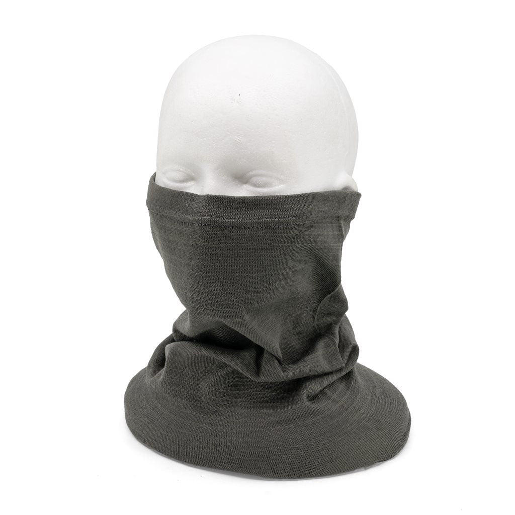 Braga de cuello austriaca tejida gris - vista del producto