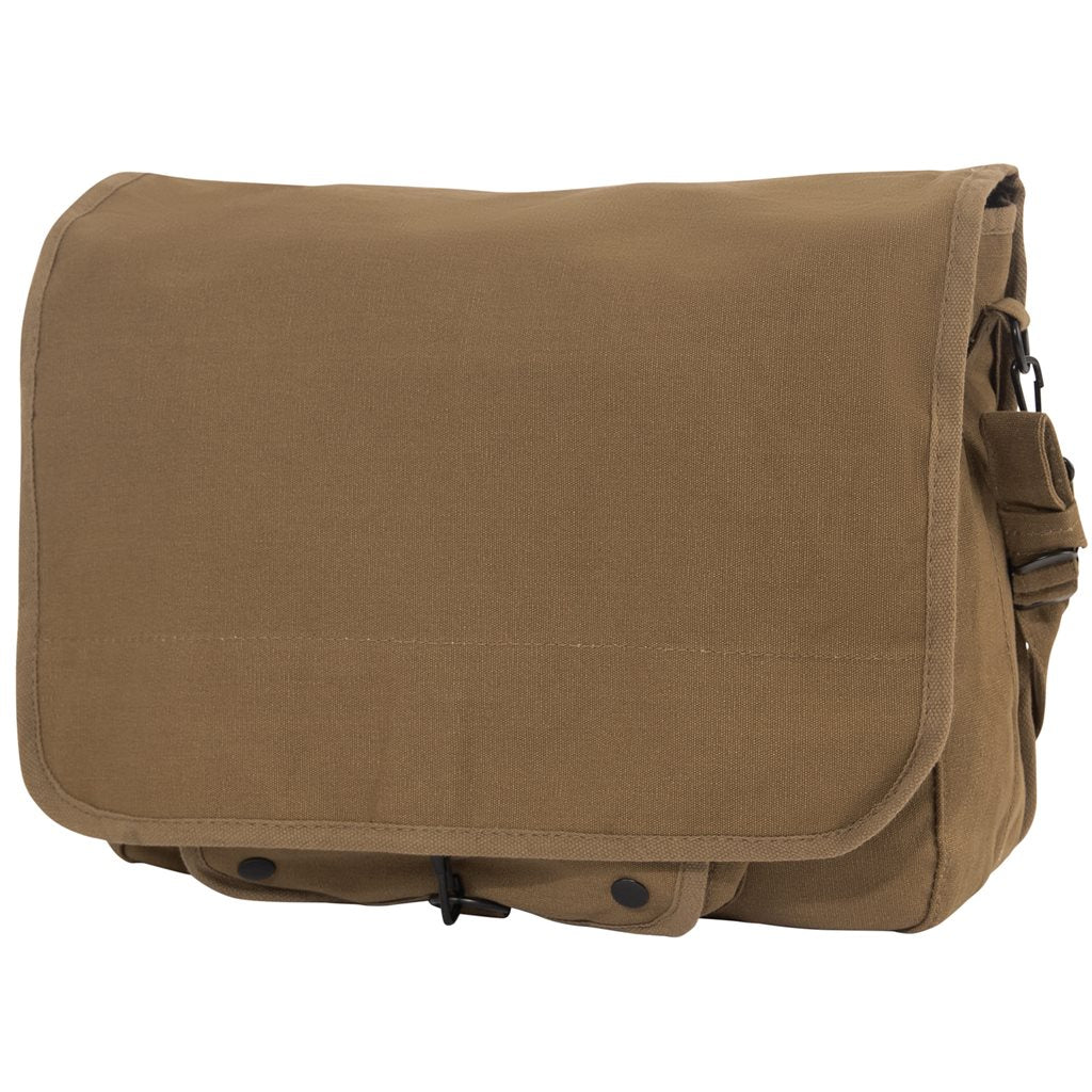 Bolsa PARATROOPER kaki de lona de algodón, bandolera