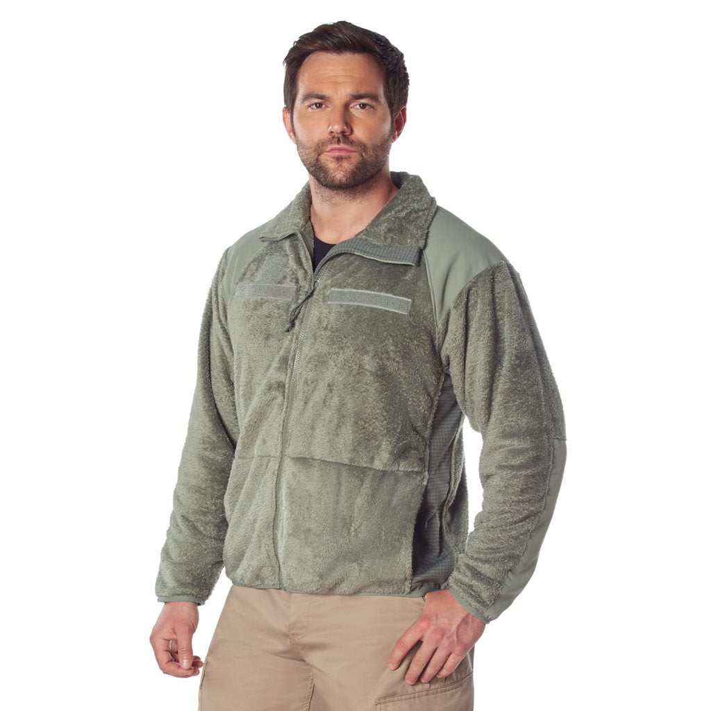 Chaqueta fleece ECWCS GEN III, muy cálida, usable sola o como forro para chaquetas ECWS