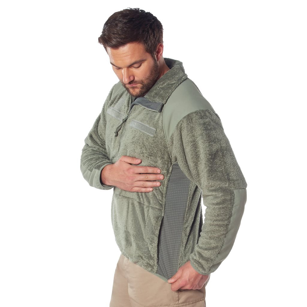 Chaqueta fleece ECWCS GEN III, muy cálida, usable sola o como forro para chaquetas ECWS