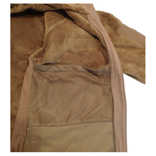 Chaqueta fleece ECWCS Gen III Level 3 color coyote