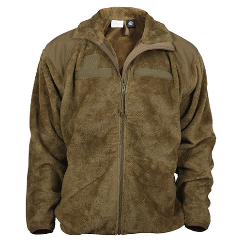 Chaqueta fleece ECWCS Gen III Level 3 color coyote