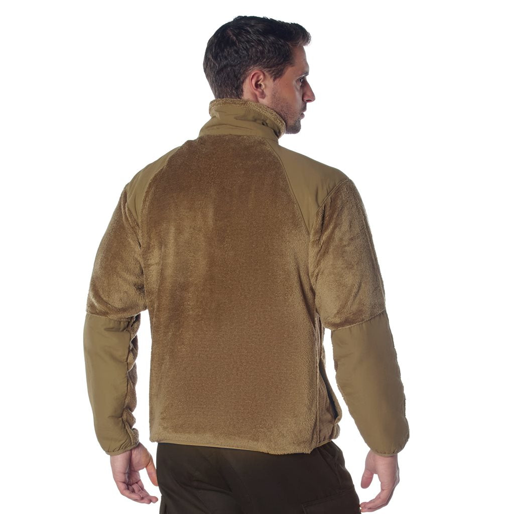 Chaqueta fleece ECWCS Gen III Level 3 color coyote