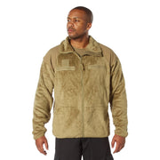Chaqueta polar ECWC GEN III color TAN - muy cálida y versátil, usable sola o como forro ECWS