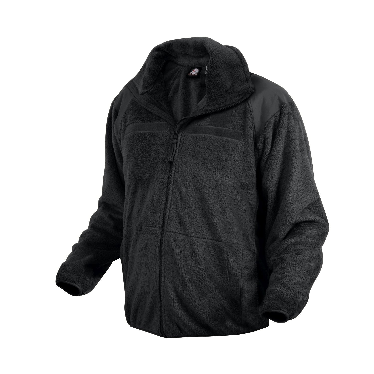 Chaqueta fleece ECWCS Gen III Level 3 negra, muy cálida, uso independiente o como forro
