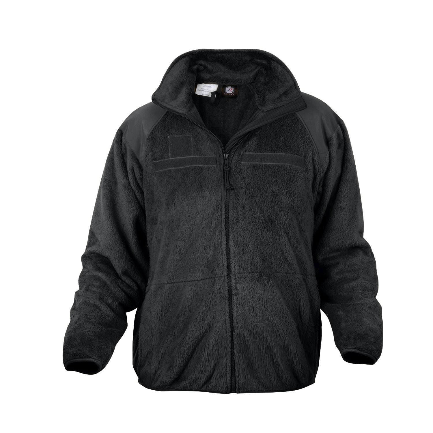 Chaqueta fleece ECWCS Gen III Level 3 negra, muy cálida, uso independiente o como forro