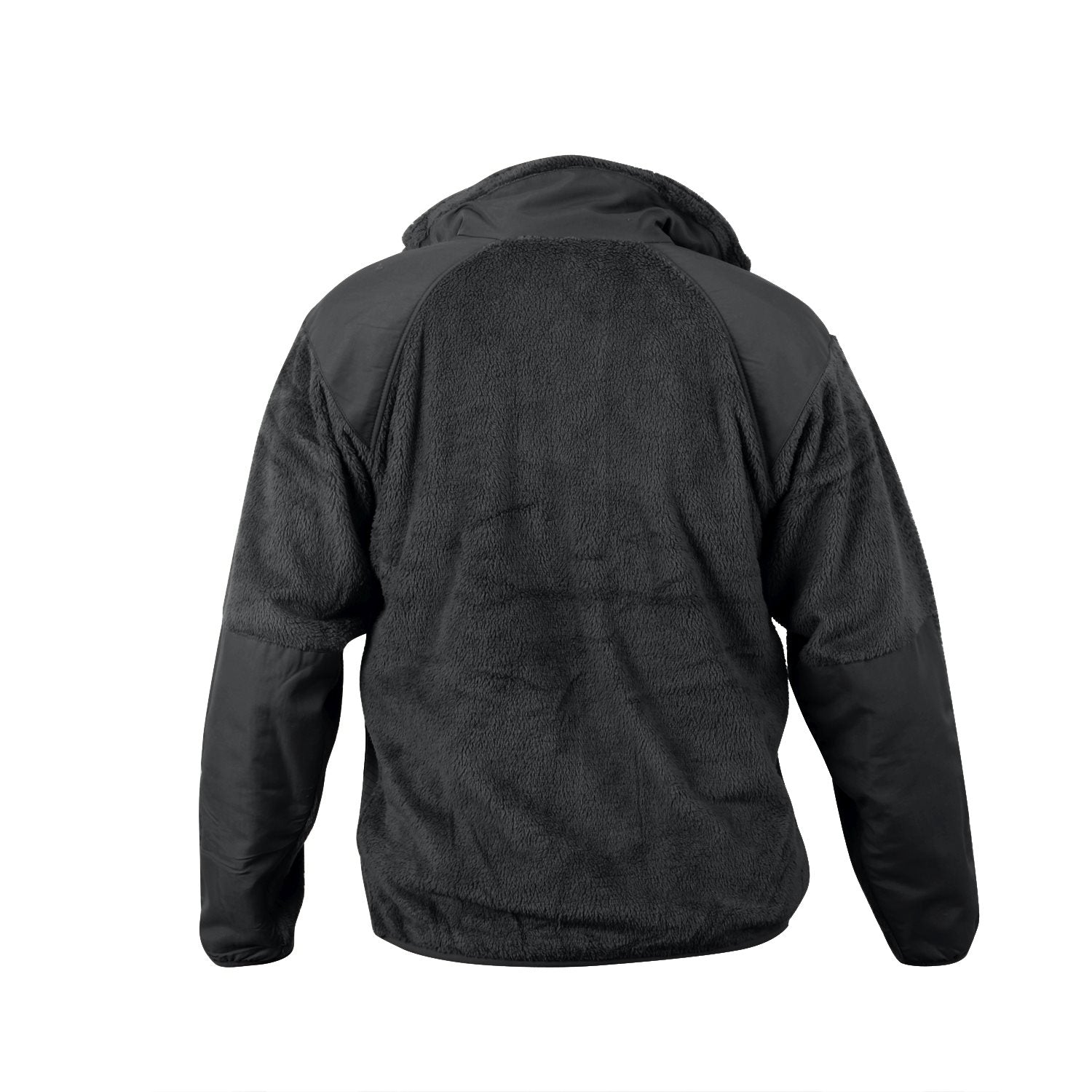 Chaqueta fleece ECWCS Gen III Level 3 negra, muy cálida, uso independiente o como forro