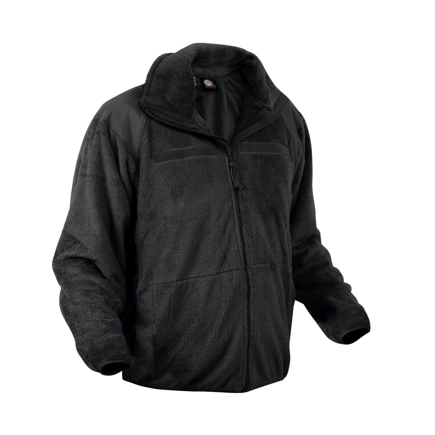 Chaqueta fleece ECWCS Gen III Level 3 negra, muy cálida, uso independiente o como forro