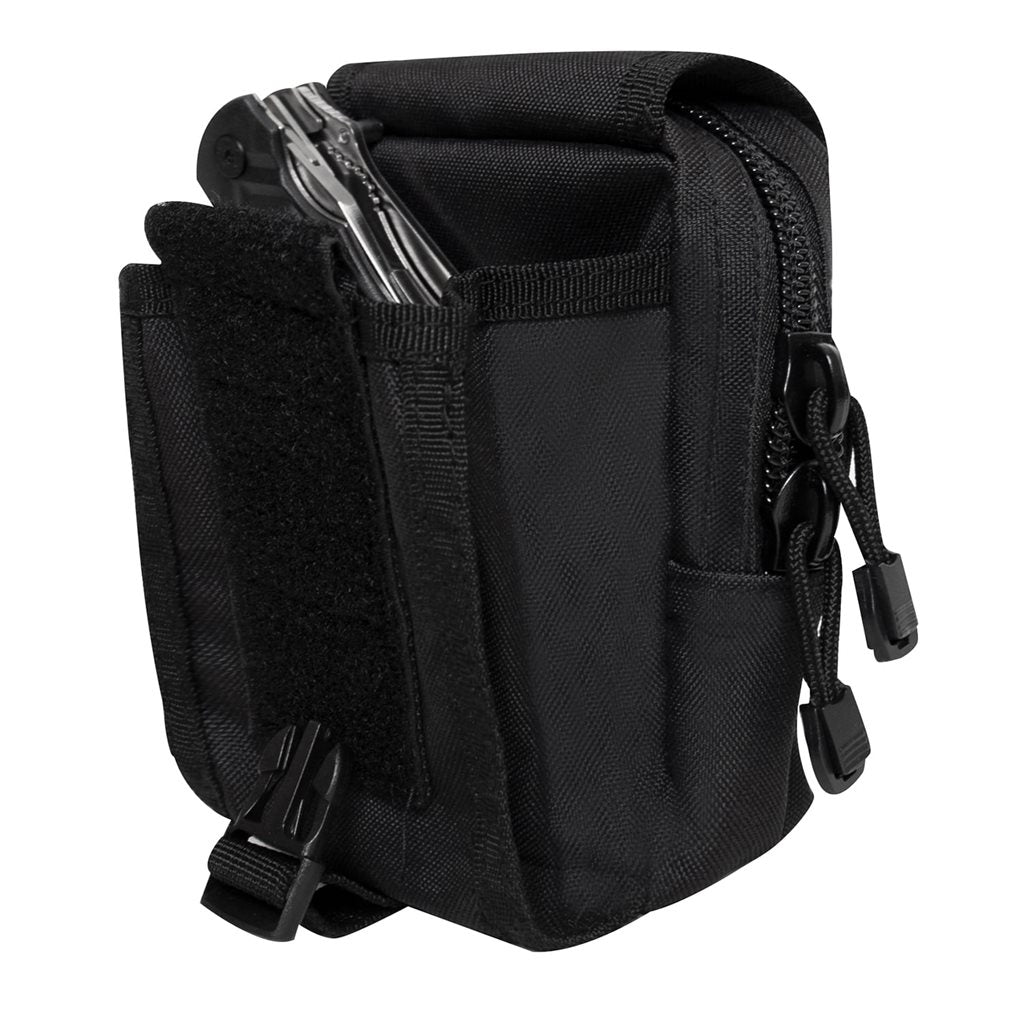 Imagen de la Funda MOLLE universal EDC en poliéster 600D con cierre y solapa, bolsillo 15x10x7,5 cm
