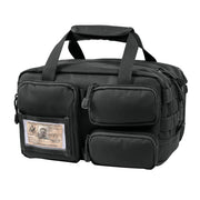Bolsa para herramientas negra, 4 bolsillos exteriores, 28,5 x 17 x 15 cm