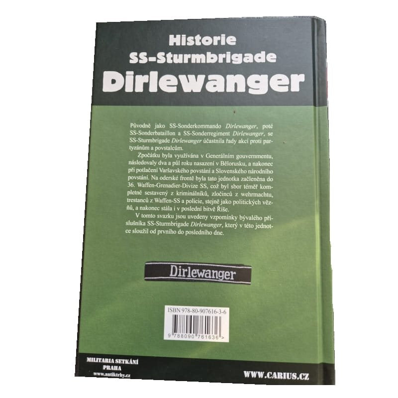 Portada del libro Kniha Historie SS-Sturmbrigade Dirlewanger de Rolf Michaelis