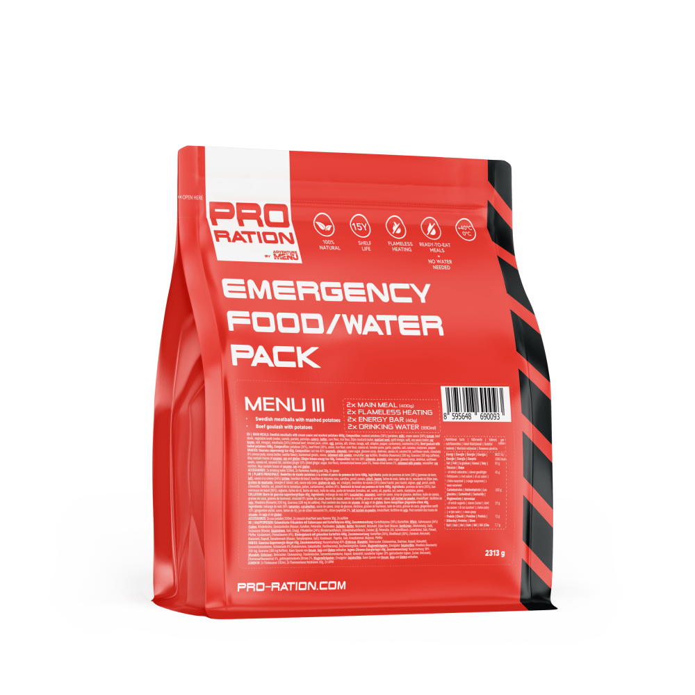 Emergency Pack MENU III