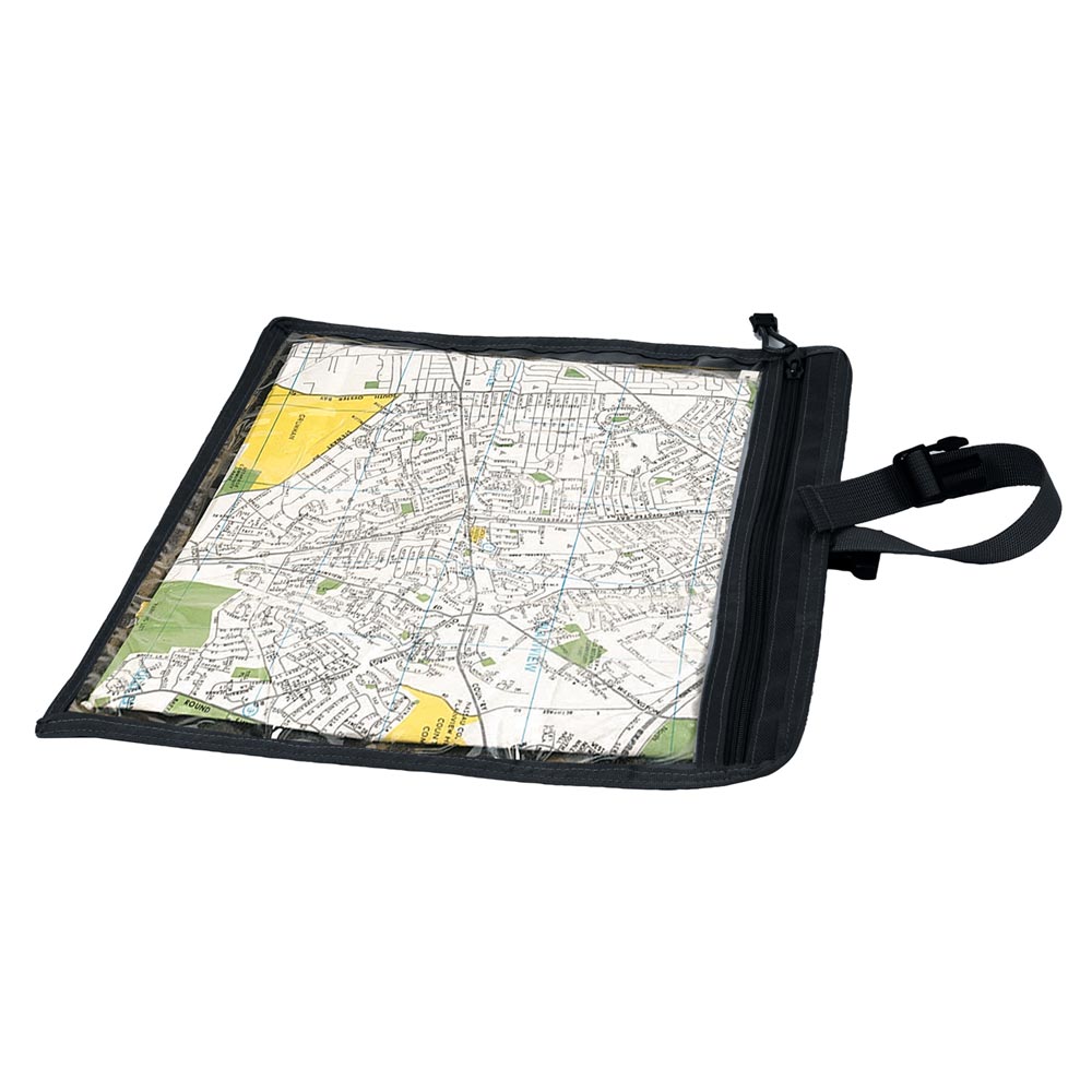 Funda impermeable COYOTE para mapas y documentos, tamaño aprox. 35 x 35 cm