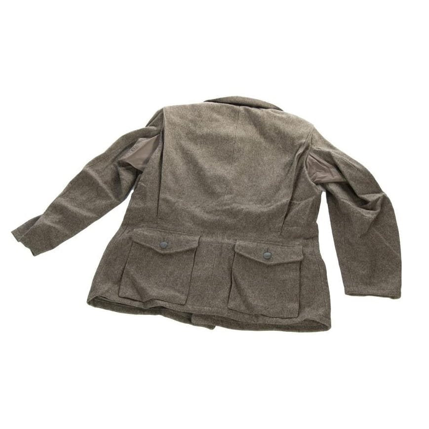 Chaqueta militar sueca M39 TUCH de mujer en lana, usada