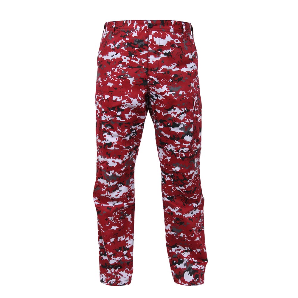 Pantalones BDU digital rojos Rothco