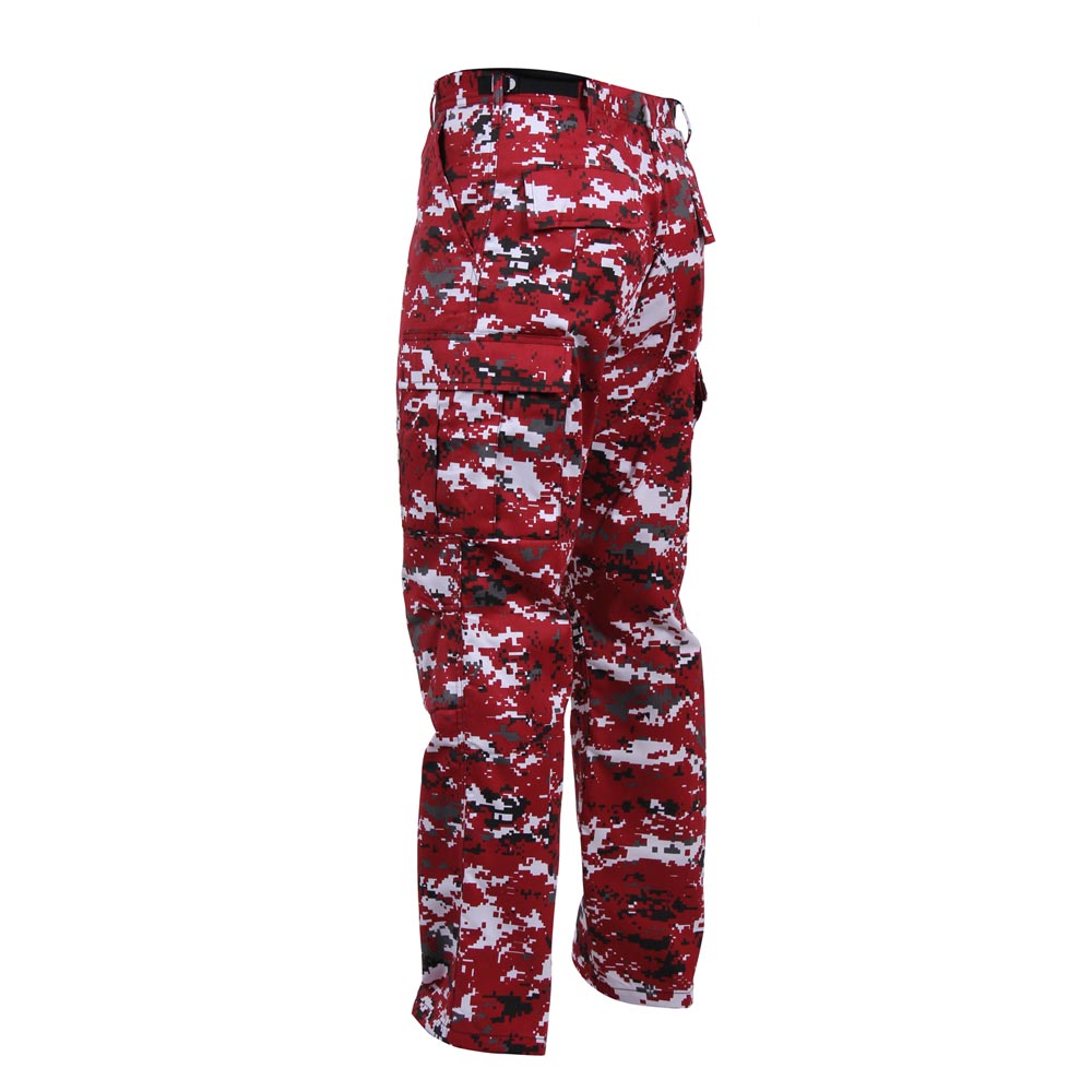 Pantalones BDU digital rojos Rothco