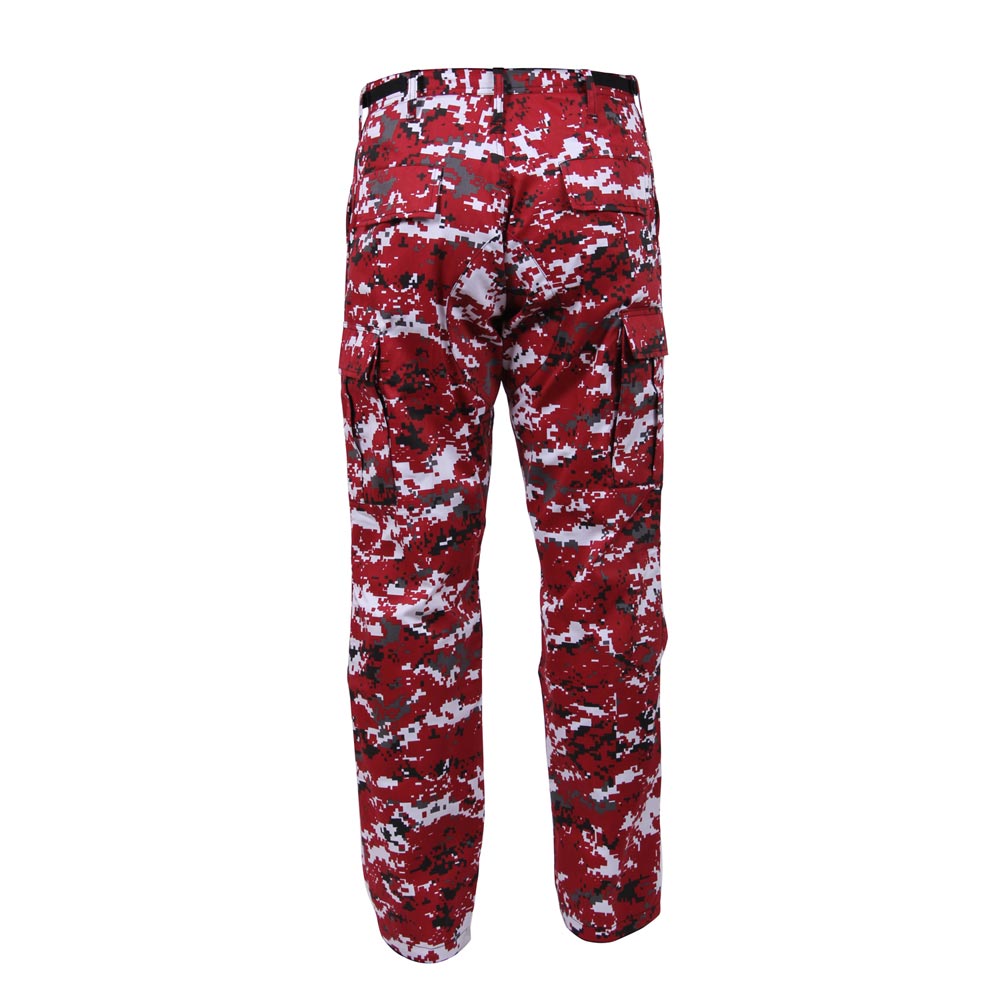 Pantalones BDU digital rojos Rothco
