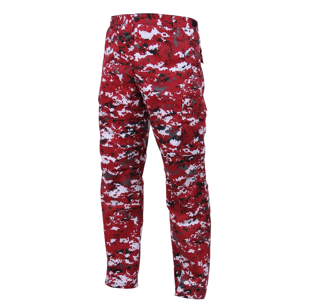 Pantalones BDU digital rojos Rothco