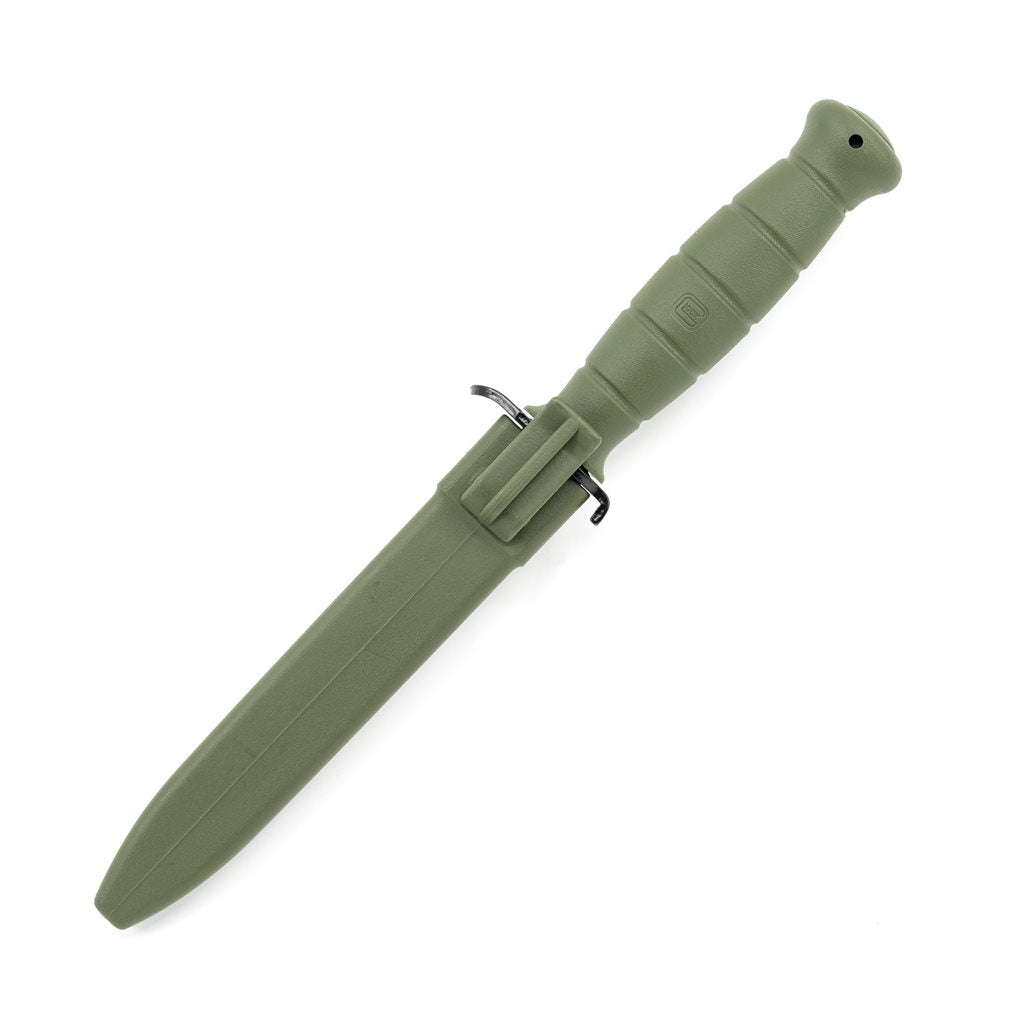 Cuchillo Glock Survival FM81 Dark Earth con vaina de plástico