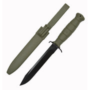 Cuchillo Glock FM78 verde con funda de plástico (supervivencia)