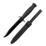 Cuchillo Glock FM78 negro con funda plástica, modelo usado por el ejército austriaco