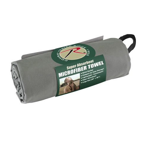 Toalla de microfibra 75x125 cm con trabilla para colgar