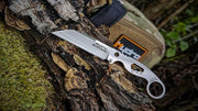 Cuchillo Buzzard White Hawk HK-01SBL