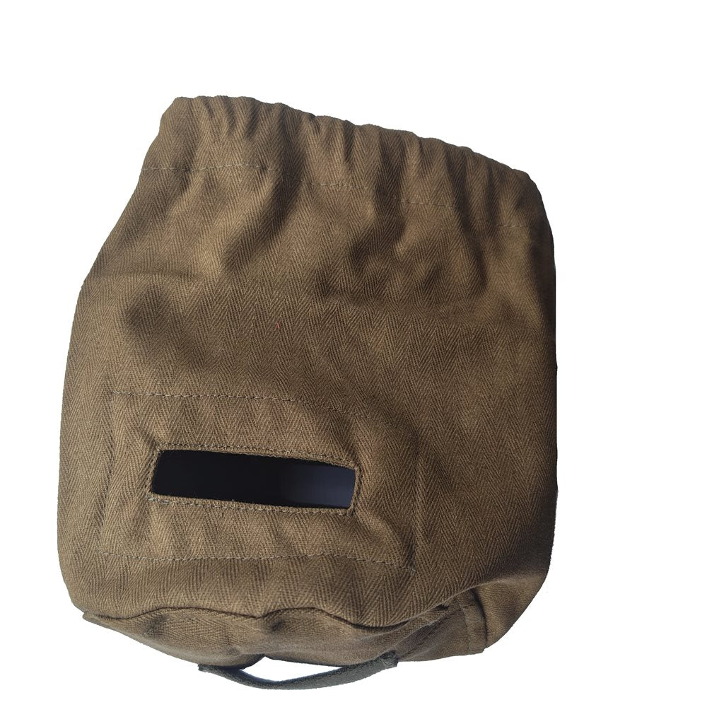 Funda de lona verde para fiambrera con asas CP-16-OD