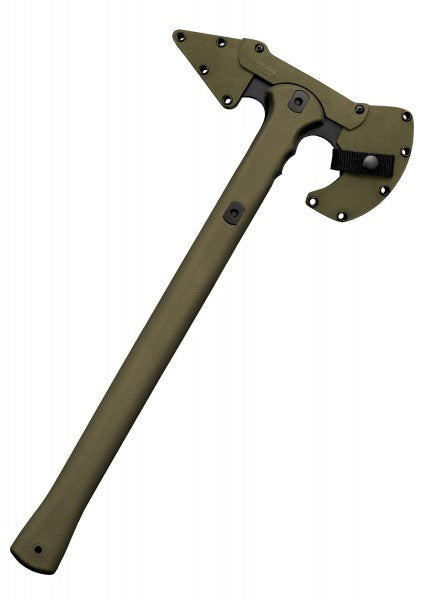 Hacha Halcón de trinchera, Trench Hawk , color Verde Oliva, Negro o Tierra Cold Steel CST-90PTH - Espadas y Más
