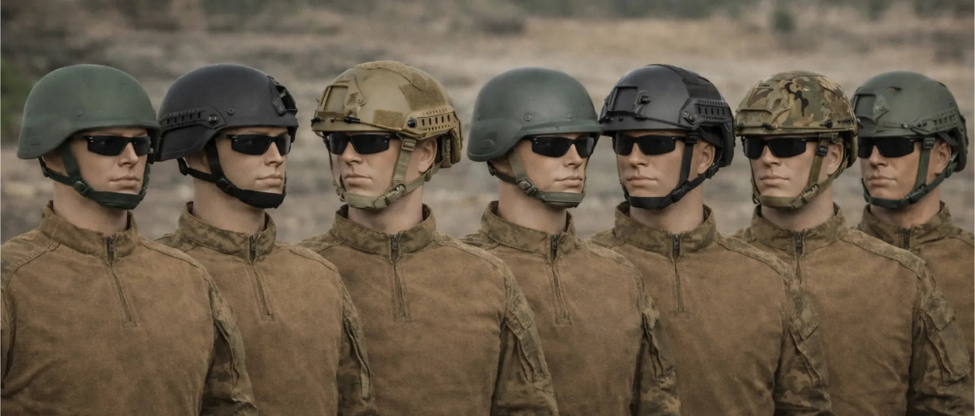 Cascos Entrenamiento y airsoft
