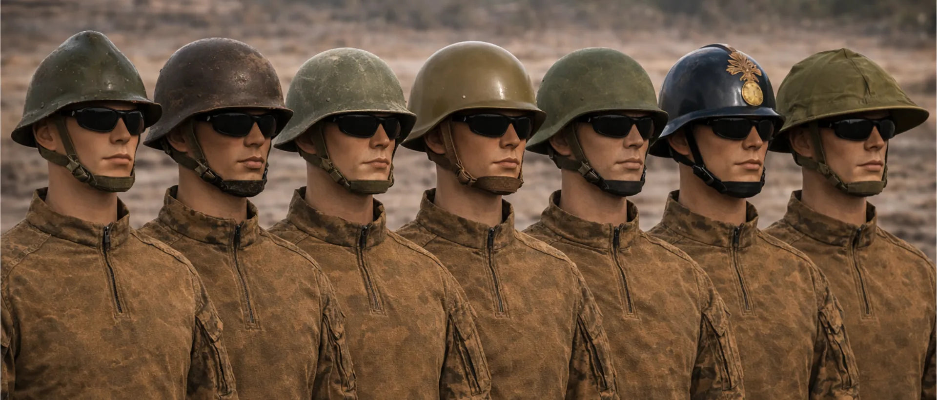 Cascos Originales del ejército