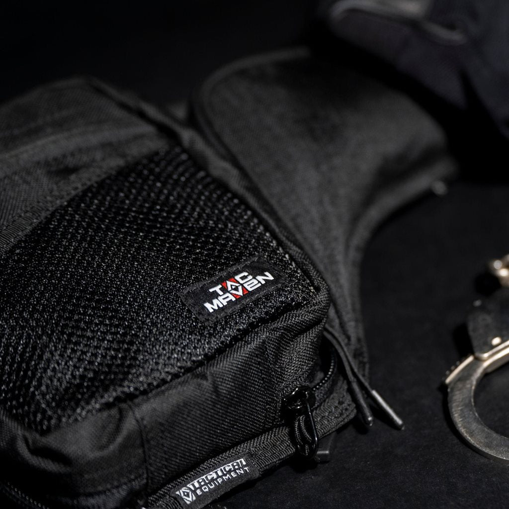 Riñonera NEMEA PENTAGON negra para porte oculto