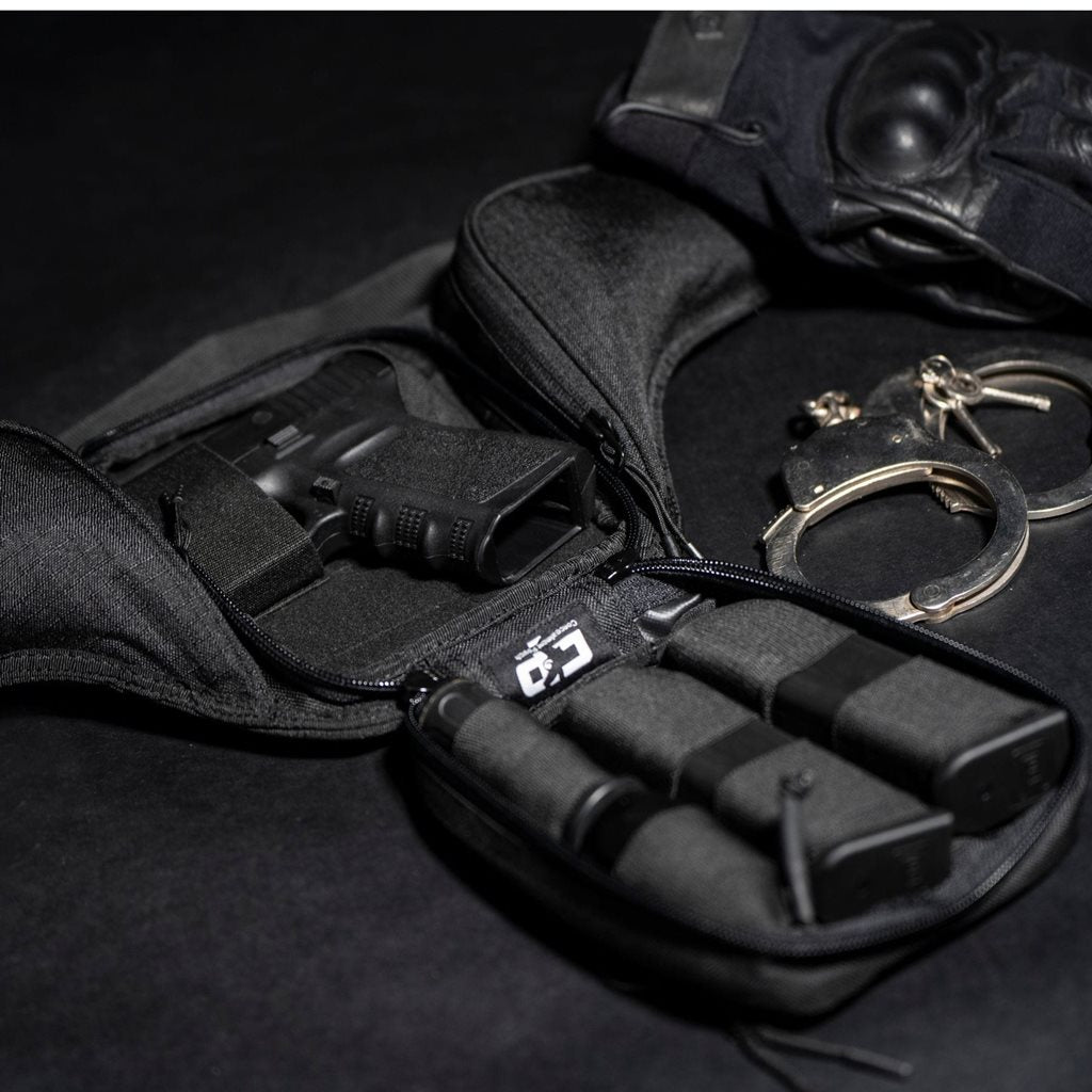 Riñonera NEMEA PENTAGON negra para porte oculto