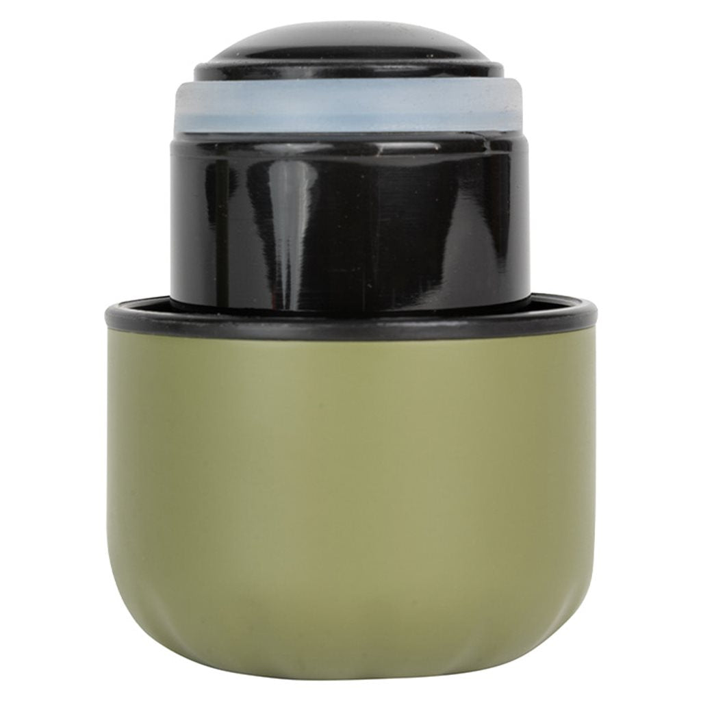 Termo 500 ml en forma de botella color verde mate JBTLTH500G