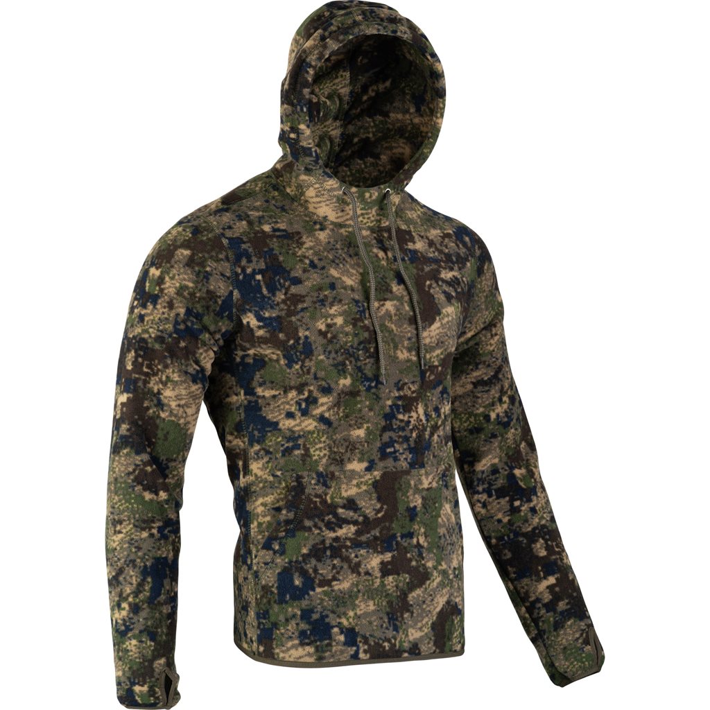 Sudadera con capucha Fieldman Fleece en camuflaje Digicam
