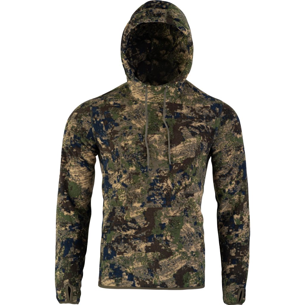 Sudadera con capucha Fieldman Fleece en camuflaje Digicam