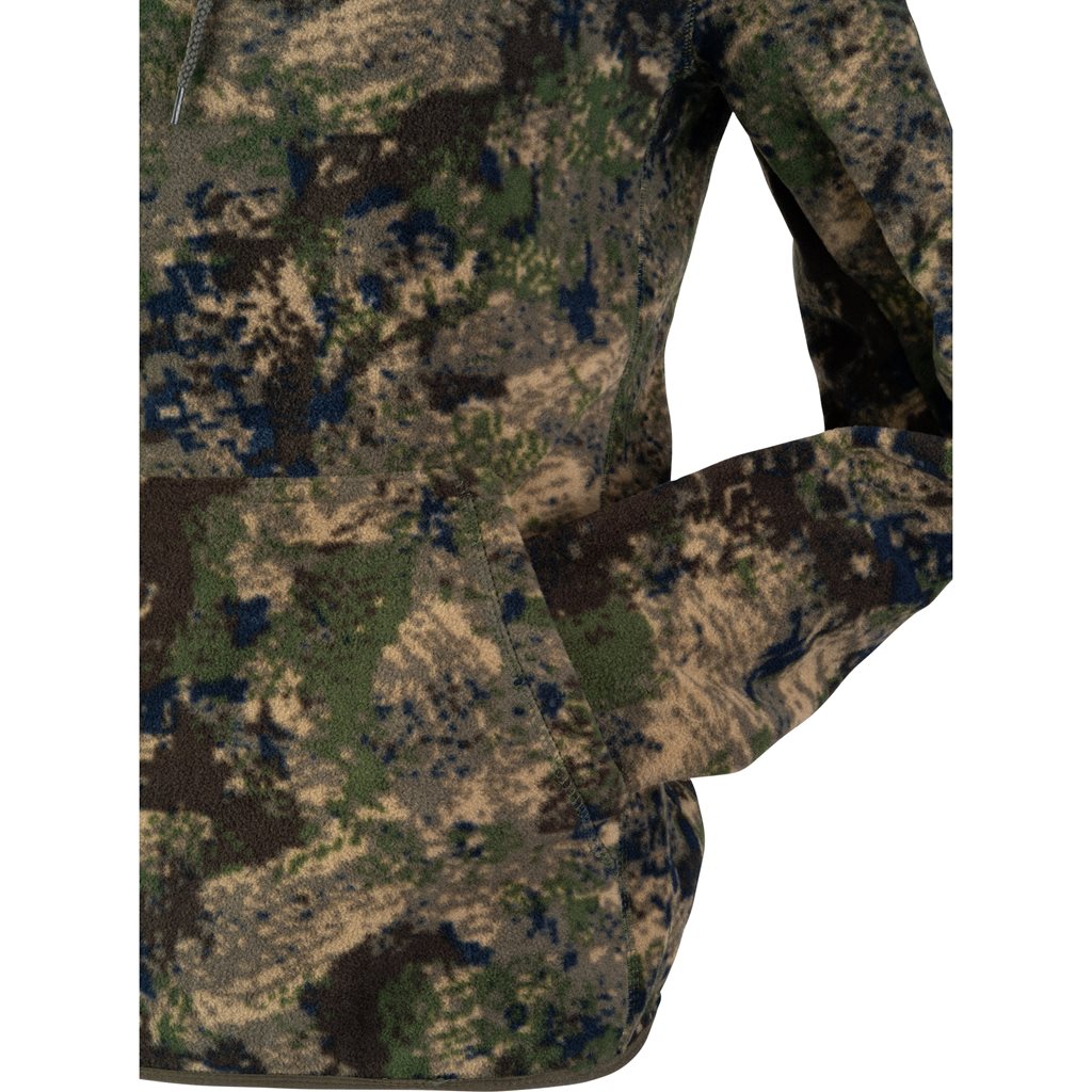 Sudadera con capucha Fieldman Fleece en camuflaje Digicam
